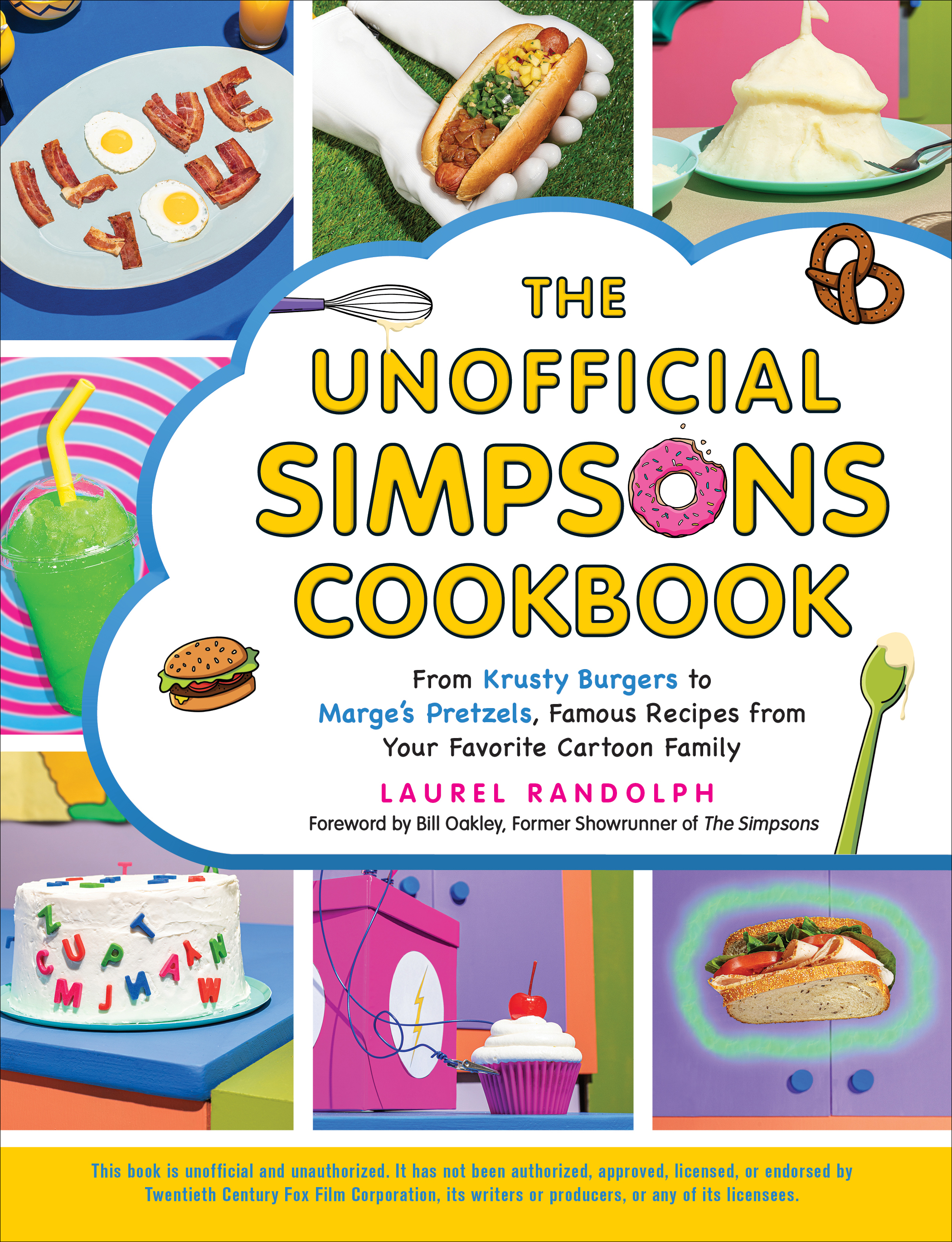 Unofficial Simpsons Cookbook Cover